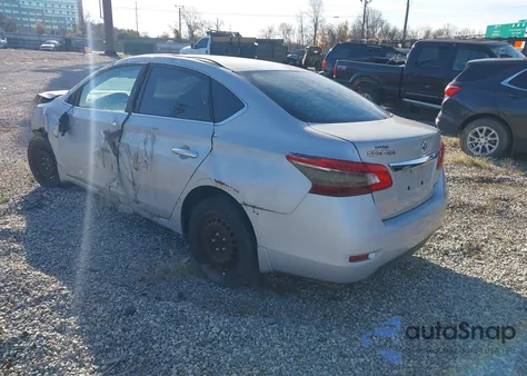 2013 Nissan Sentra S from USA, damaged, VIN 3N1AB7AP0DL748441